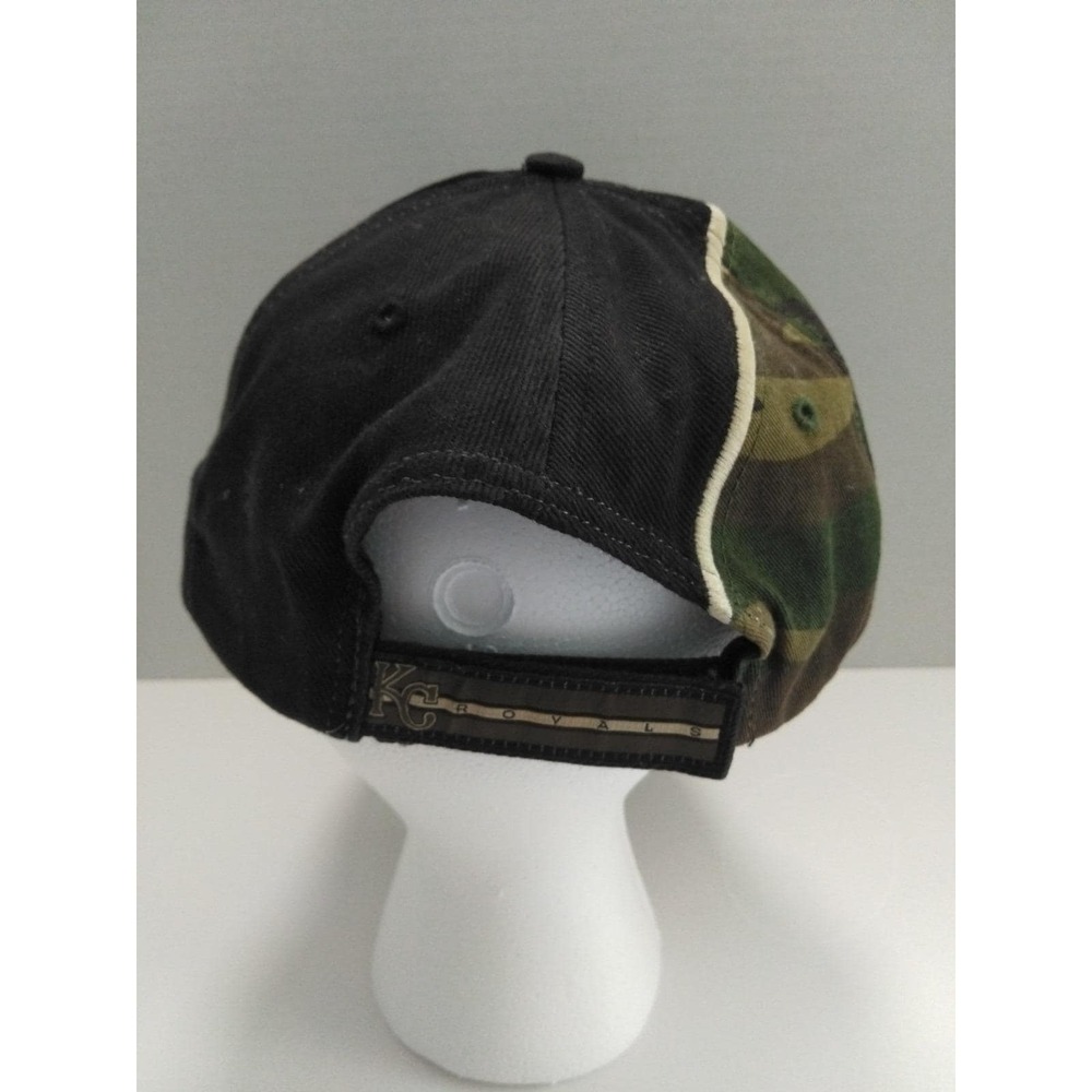 Kansas City Royals One Size Fits All By T.E.I. Camouflage and Black - Picture 3 of 7